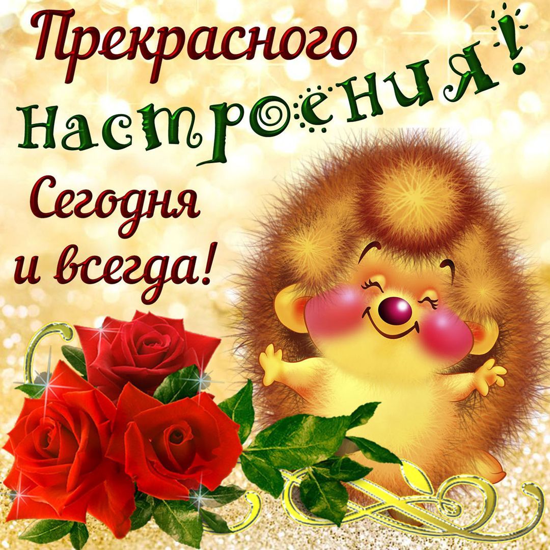 Прекрасного Настроения!
Сегодня и всегда!