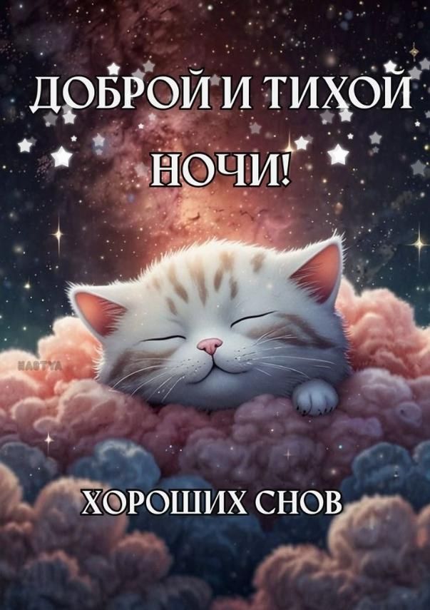 ДОБРОЙ И ТИХОЙ НОЧИ! ХОРОШИХ СНОВ