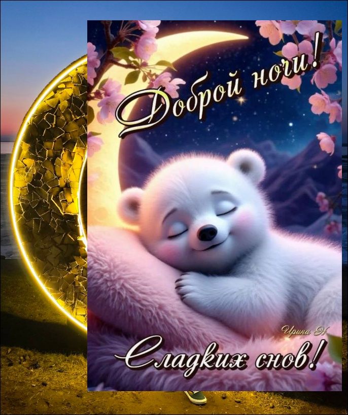 Доброй ночи! Сладких снов!
