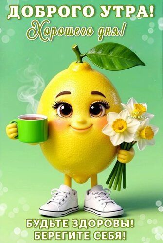 ДОБРОГО УТРА! Хорошего дня! БУДЬТЕ ЗДОРОВЫ! БЕРЕГИТЕ СЕБЯ!
