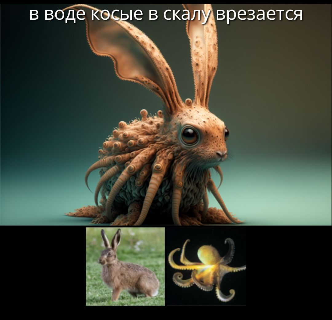 в воде косые в скалу врезается