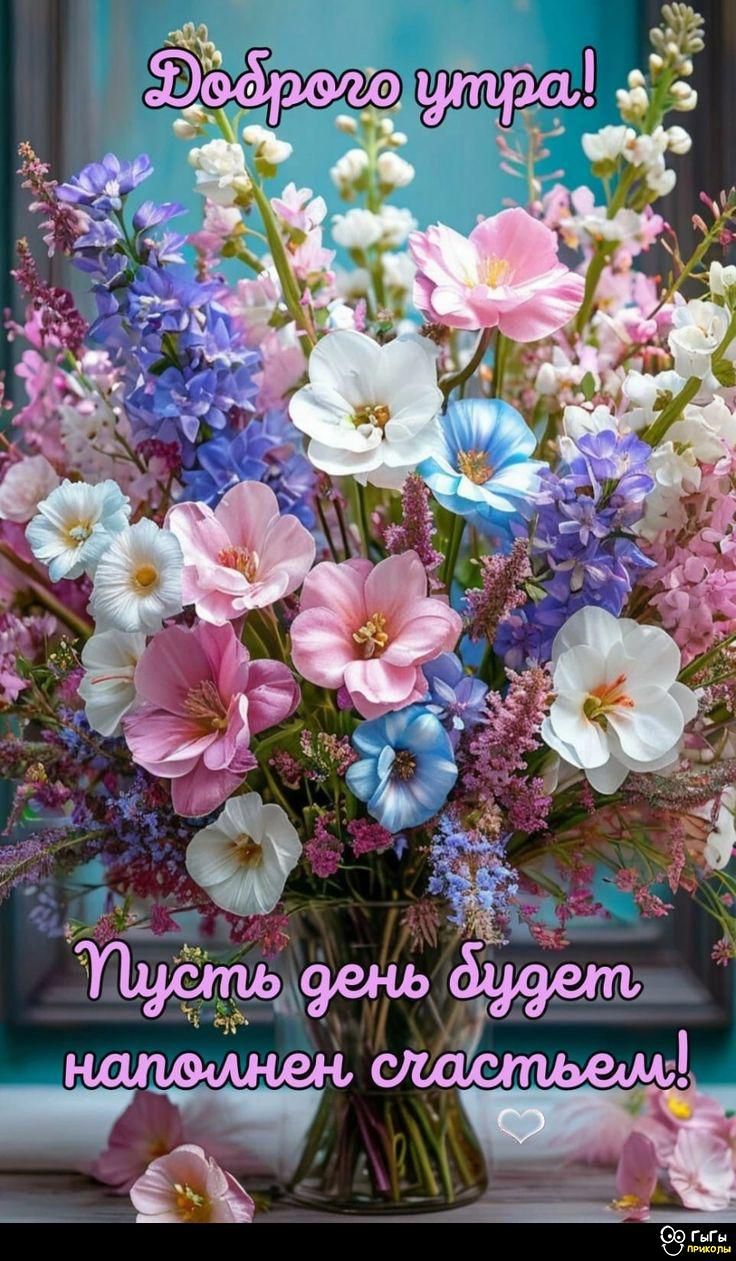 Доброе утро! Пусть день будет наполнен счастьем!