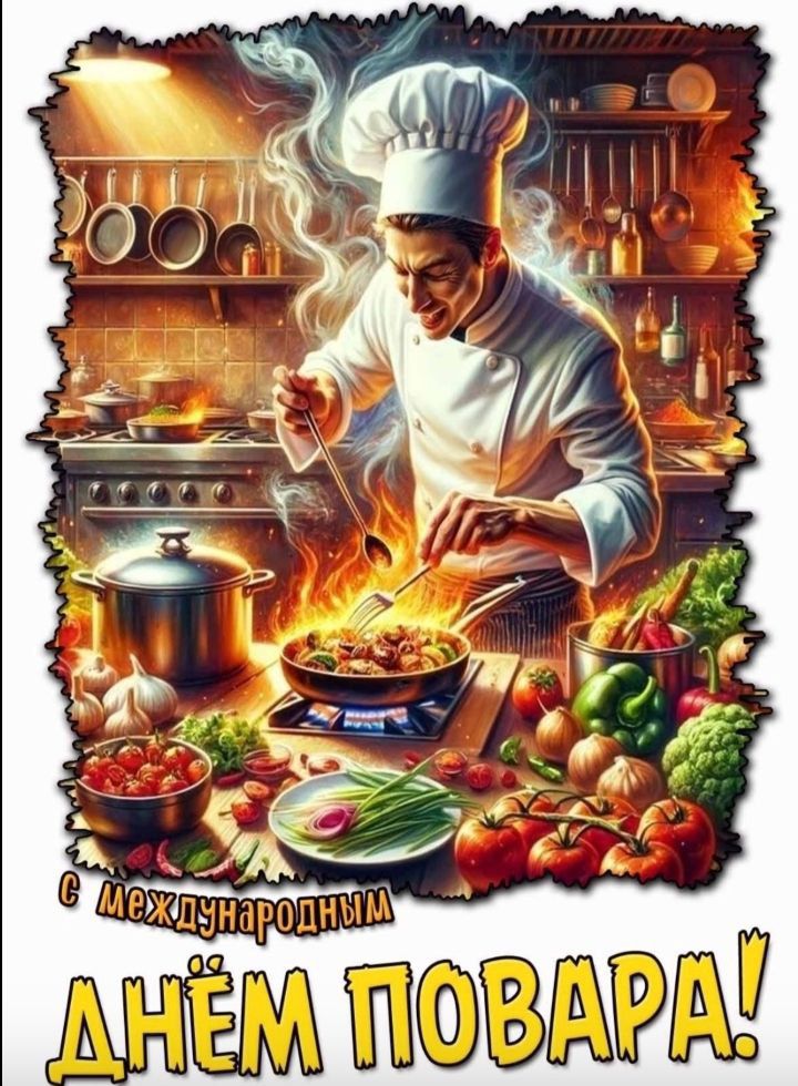 с международным Днём Повара!