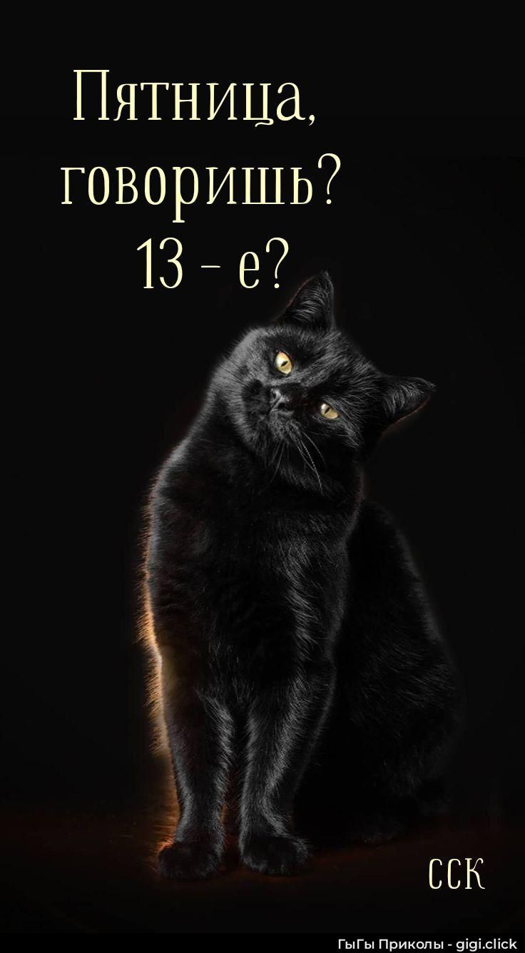 Пятница, говоришь? 13 - е?