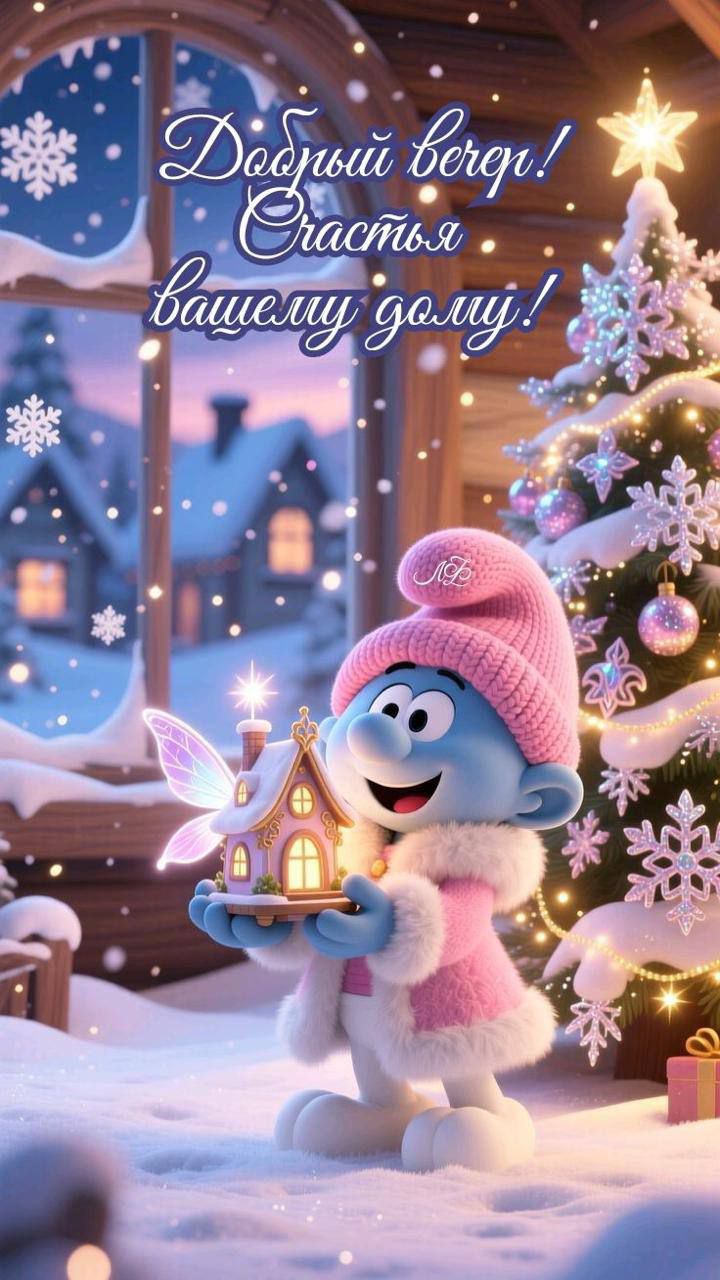 Добрый вечер! Счастья вашему дому!
