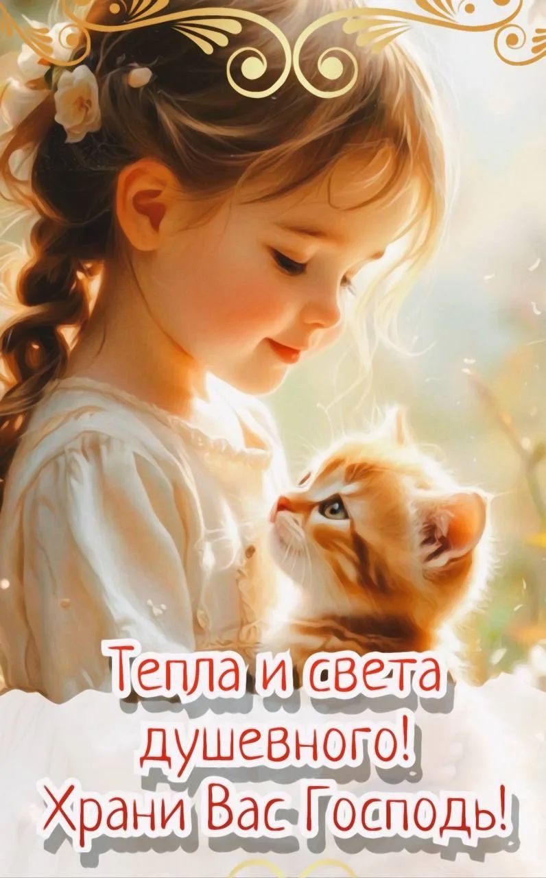 Тепла и света душевного! Храни Вас Господь!