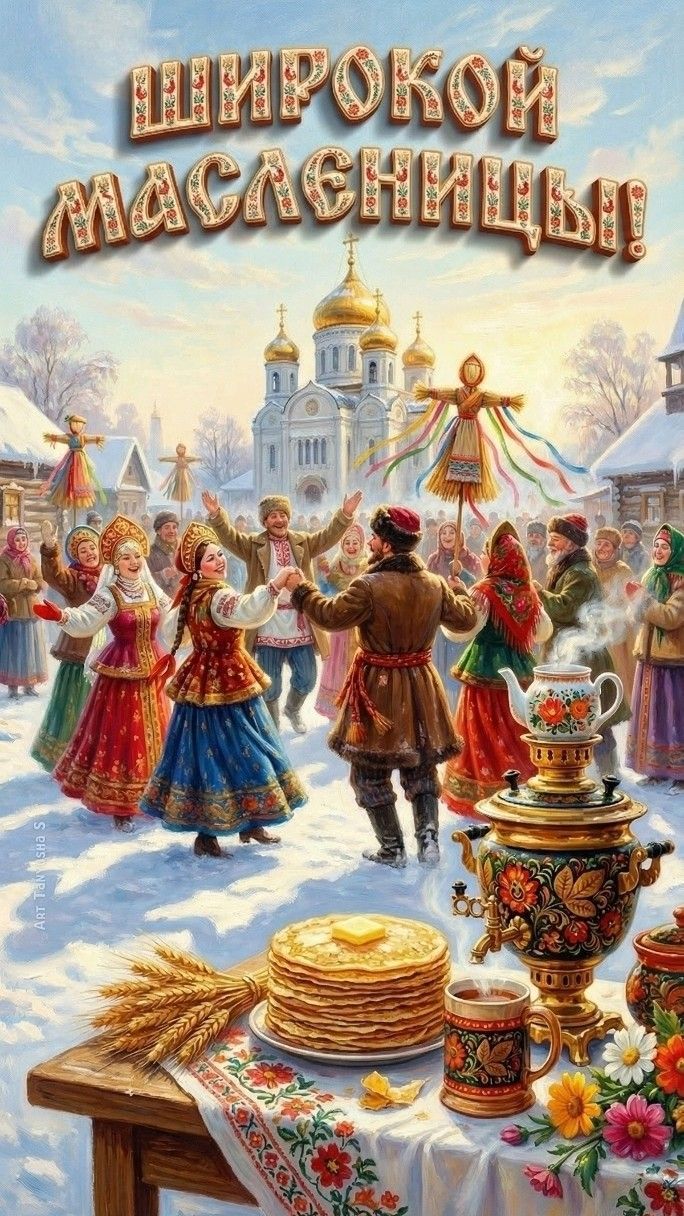 Широкой Масленицы!