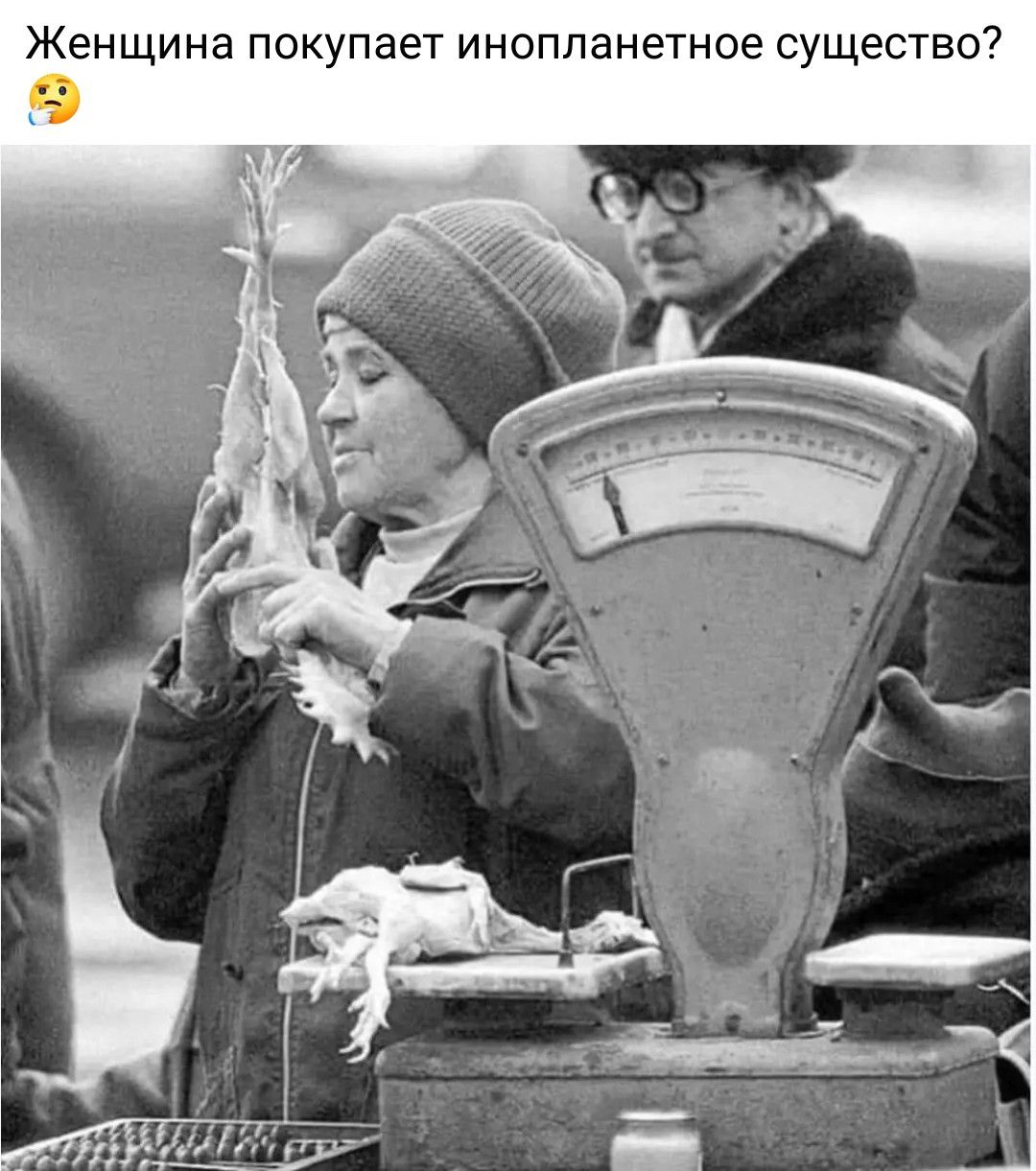 Женщина покупает инопланетное существо? 🤔