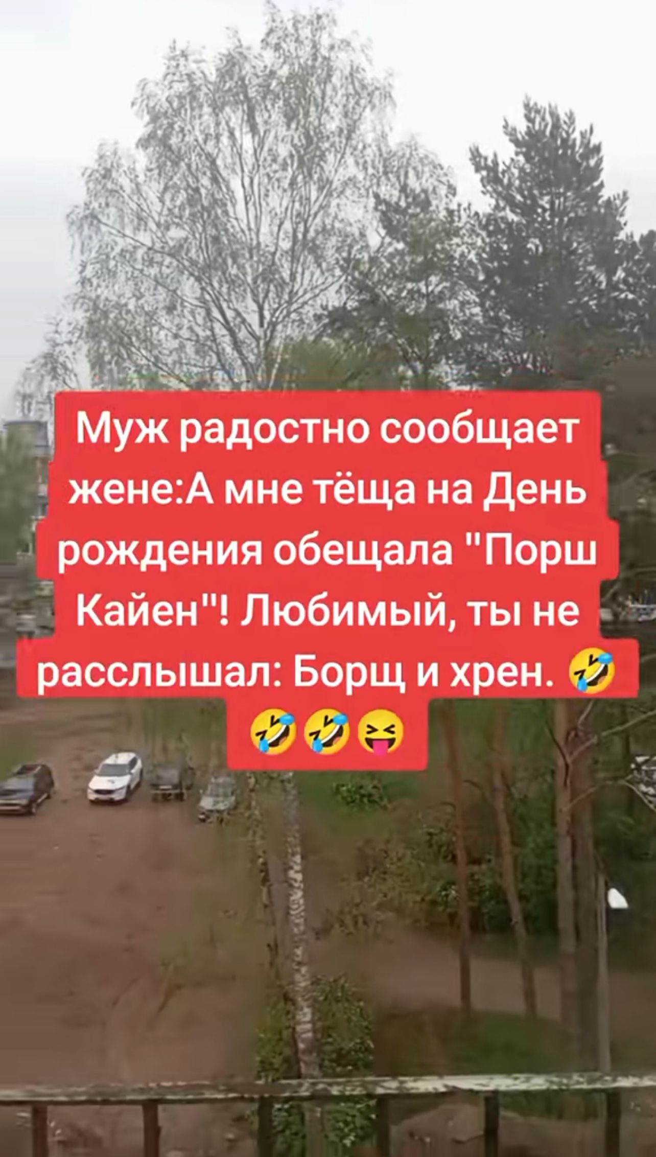 Муж радостно сообщает жене: А мне тёща на День рождения обещала 