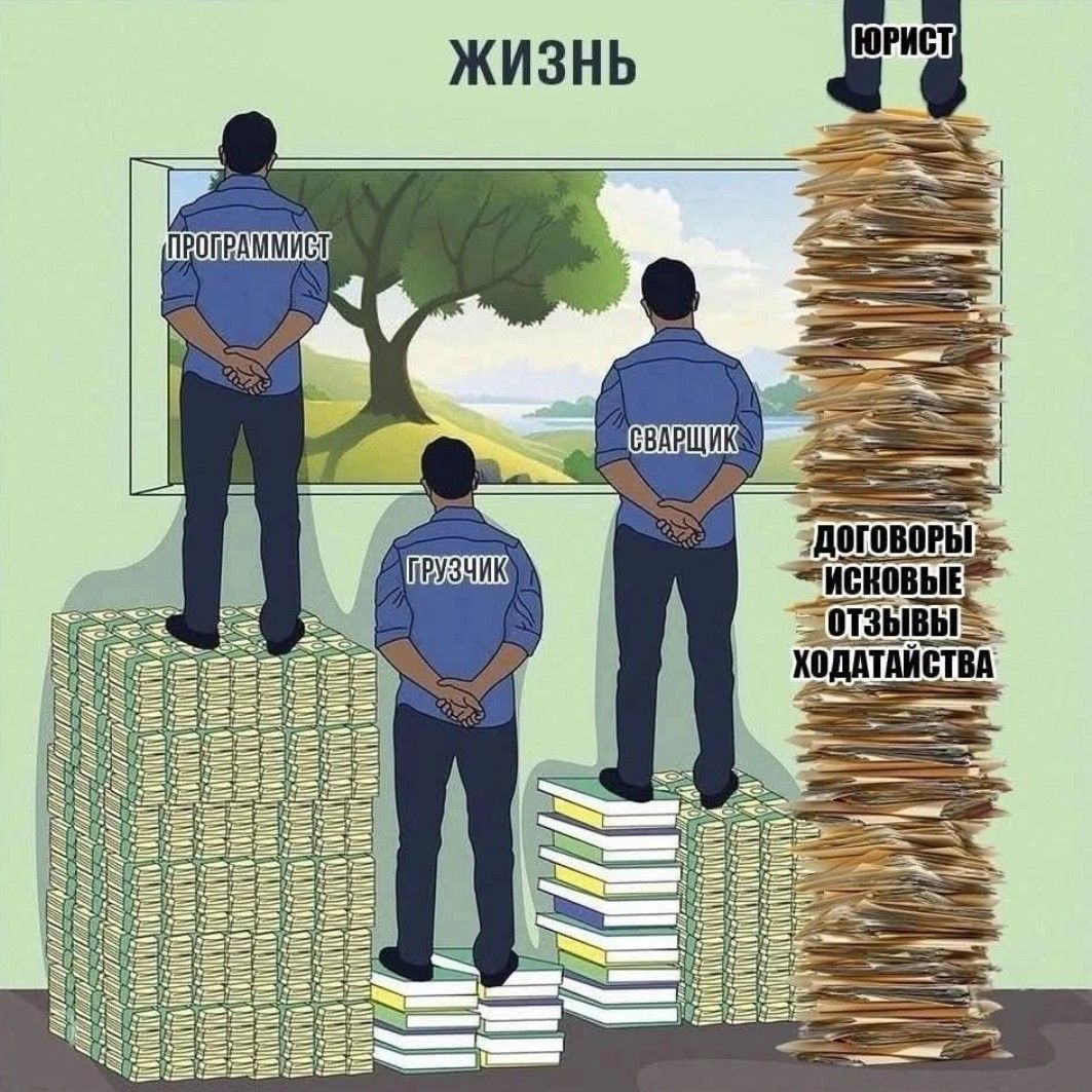 ЖИЗНЬ
Программист
Сварщик
Грузчик
Юрист
Договоры
Исковые
Отзывы
Ходатайства