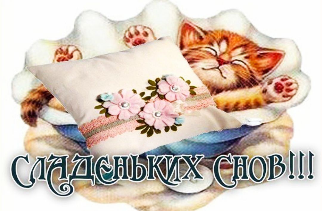 СЛАДЕНЬКИХ СНОВ!!!