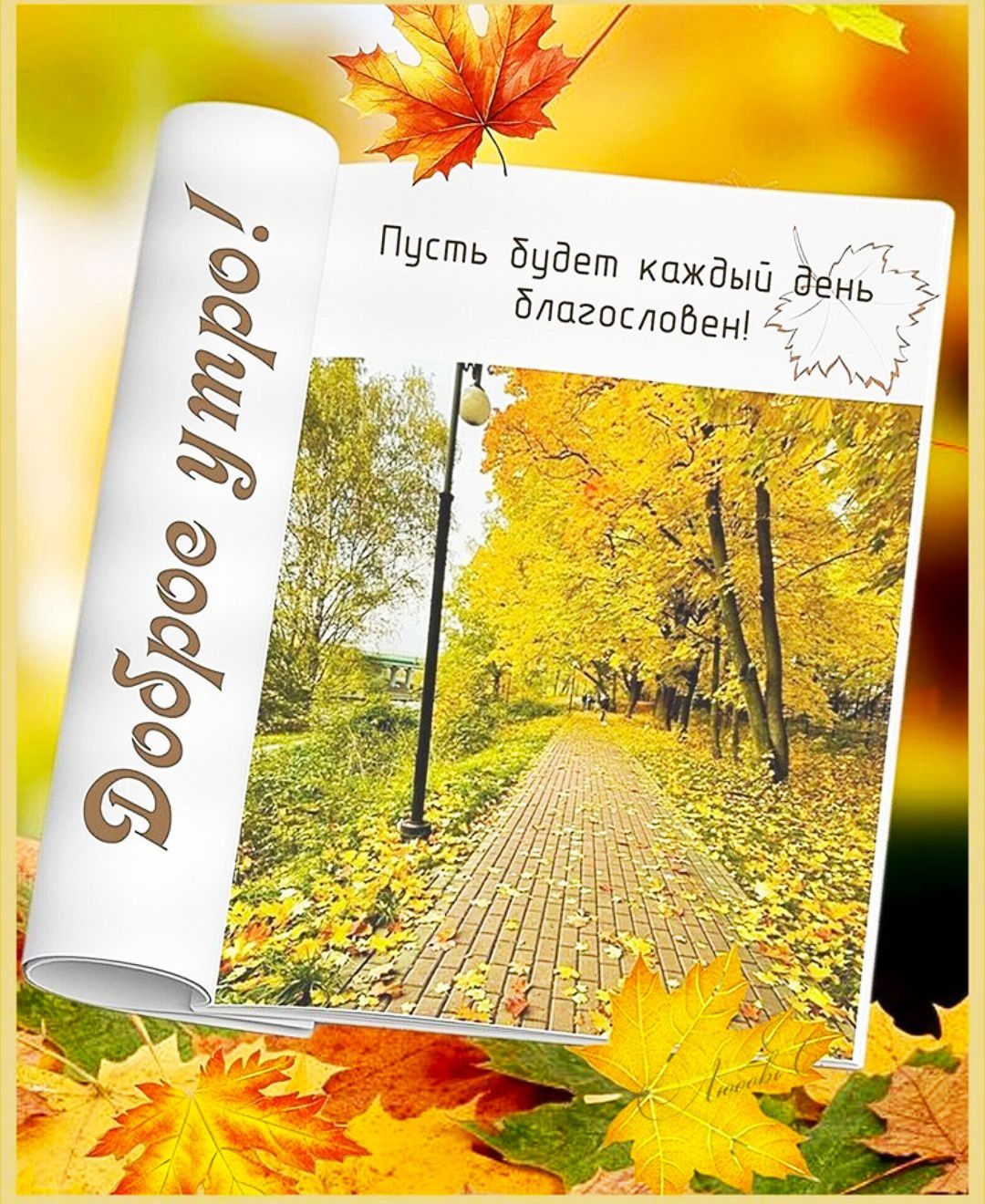 Доброе утро! Пусть будет каждый день благословен!