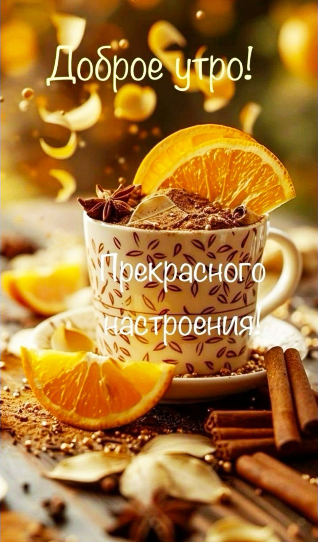 Доброе утро! Прекрасного настроения