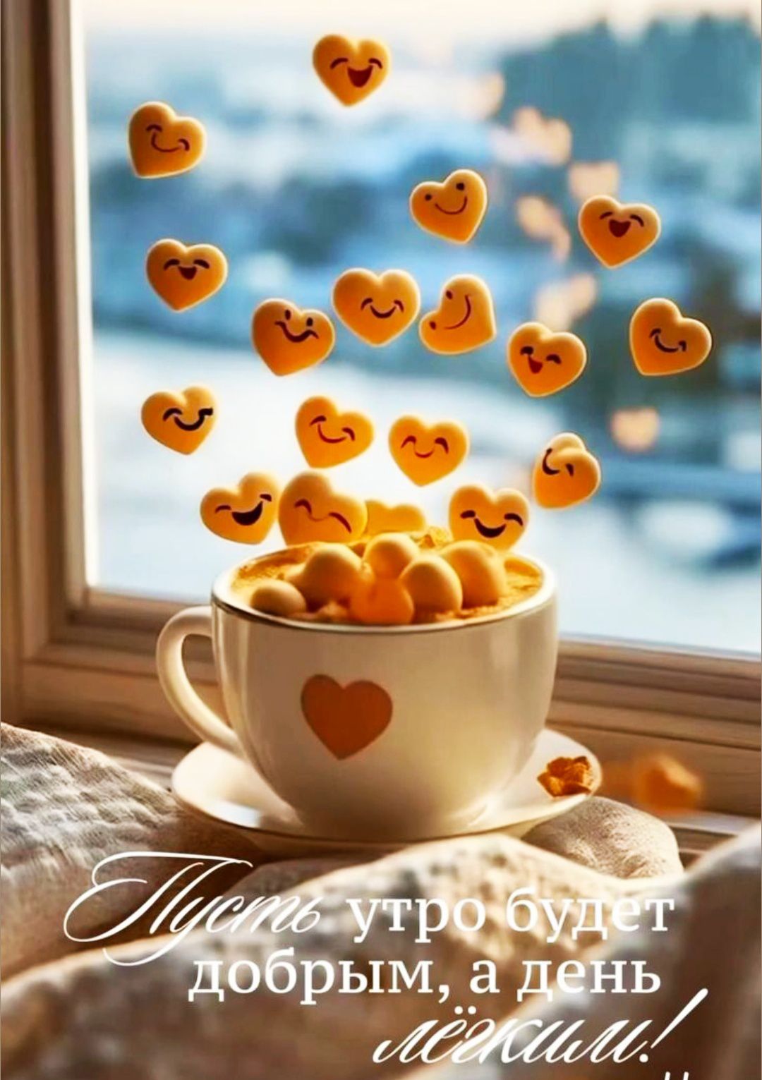 Пусть утро будет добрым, а день лёгким!