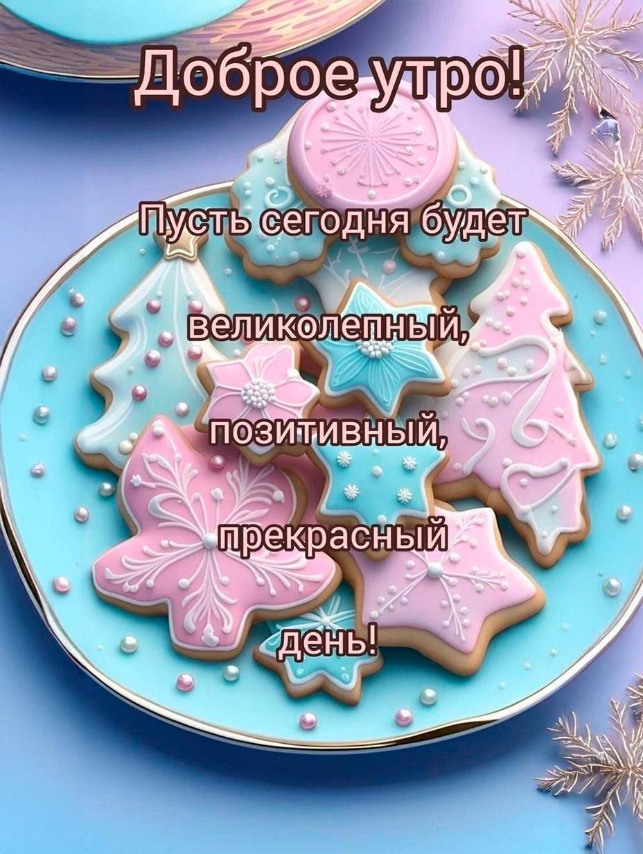 Доброе утро! Пусть сегодня будет великолепный, позитивный, прекрасный день!