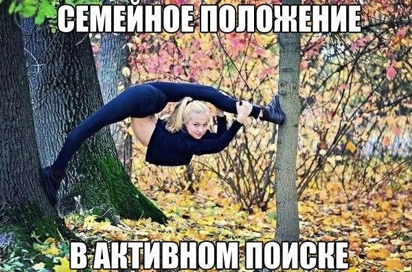 СЕМЕЙНОЕ ПОЛОЖЕНИЕ В АКТИВНОМ ПОИСКЕ