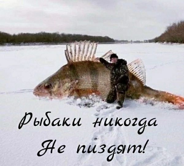 Рыбаки никогда не пиздят!