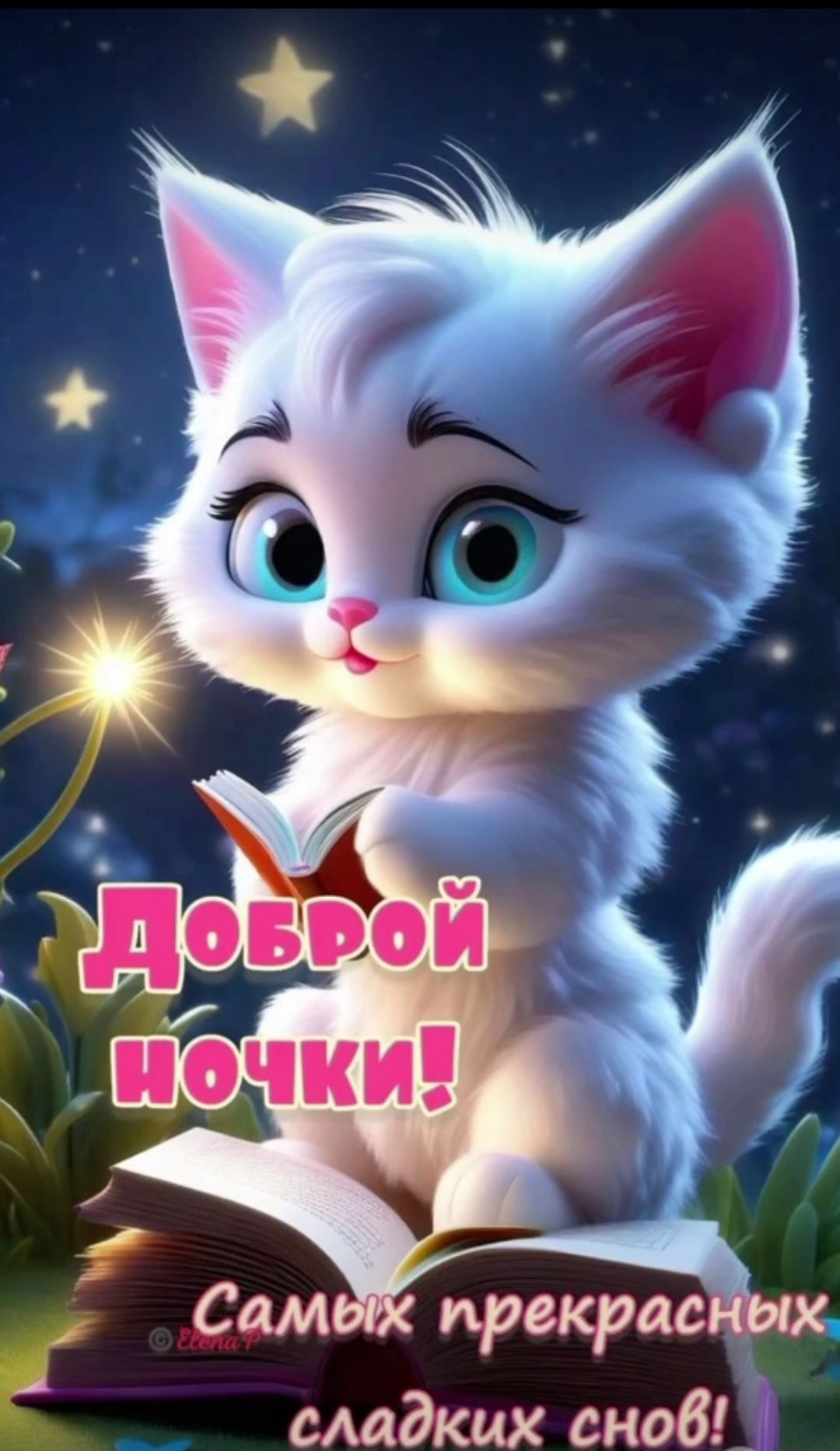 Доброй ночки! Самых прекрасных сладких снов!