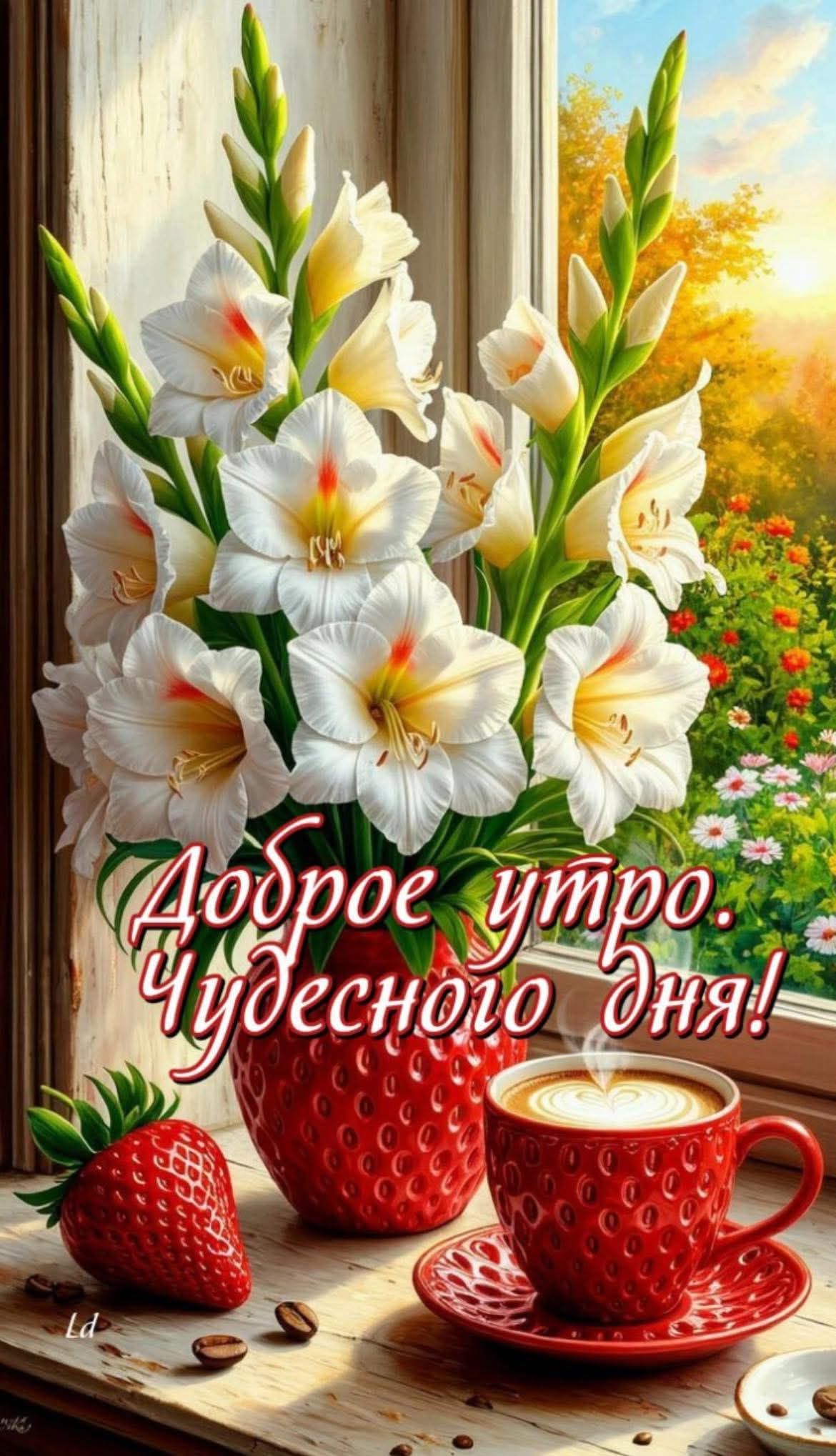 Доброе утро. Чудесного дня!