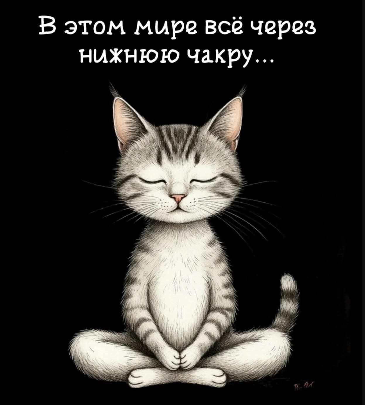 В этом мире всё через нижнюю чакру...