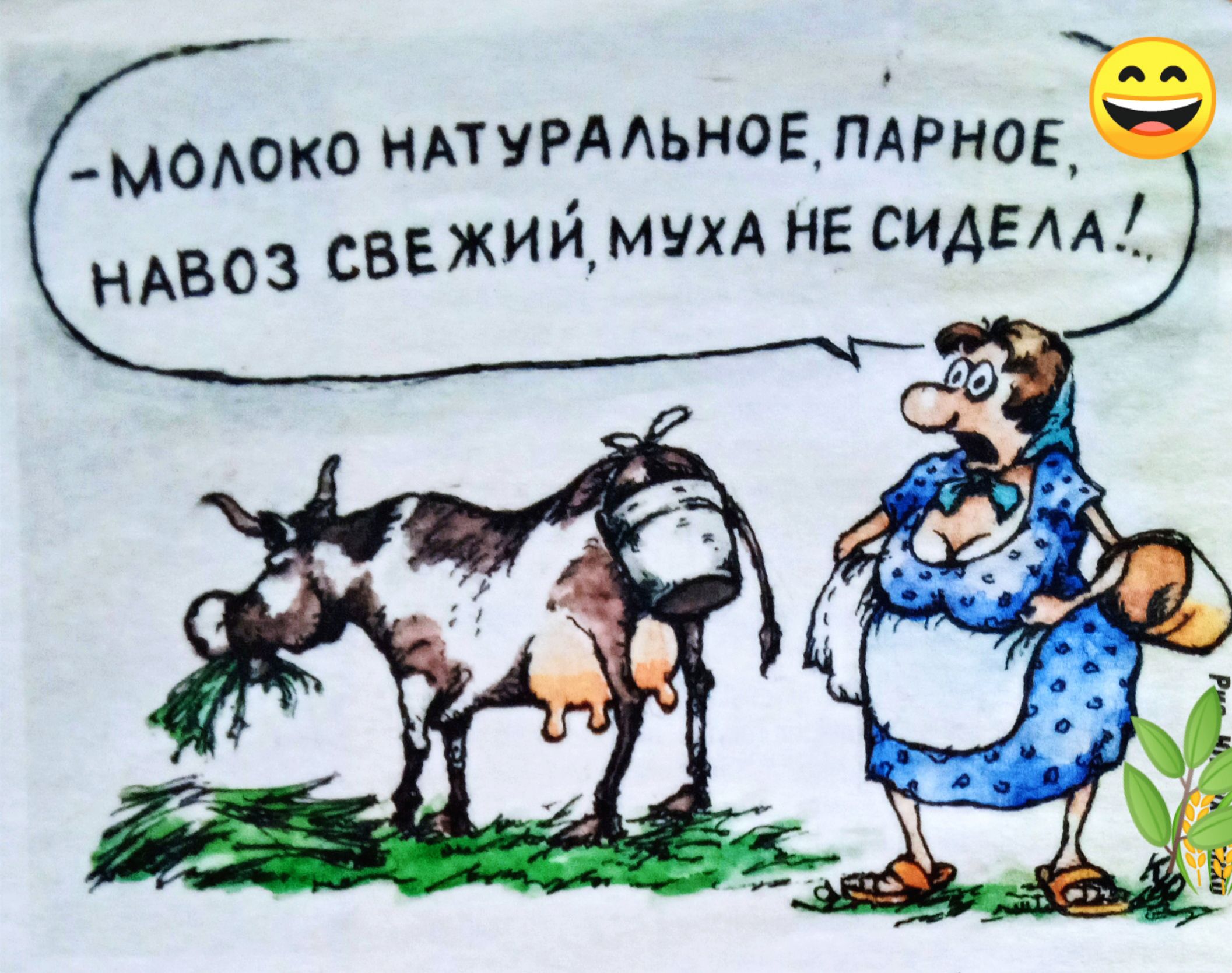 -МОЛОКО НАТУРАЛЬНОЕ, ПАРНОЕ, НАВОЗ СВЕЖИЙ, МУХА НЕ СИДЕЛА!