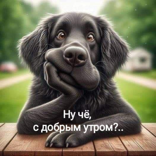 Ну чё, с добрым утром?..