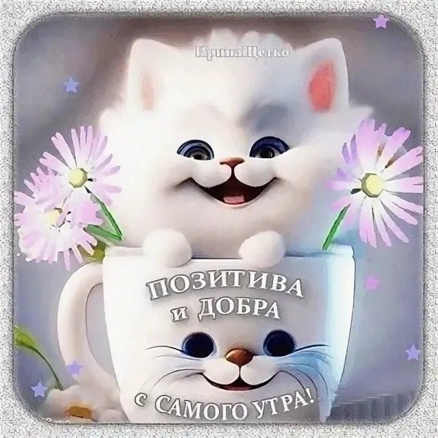 ПОЗИТИВА и ДОБРА с САМОГО УТРА!