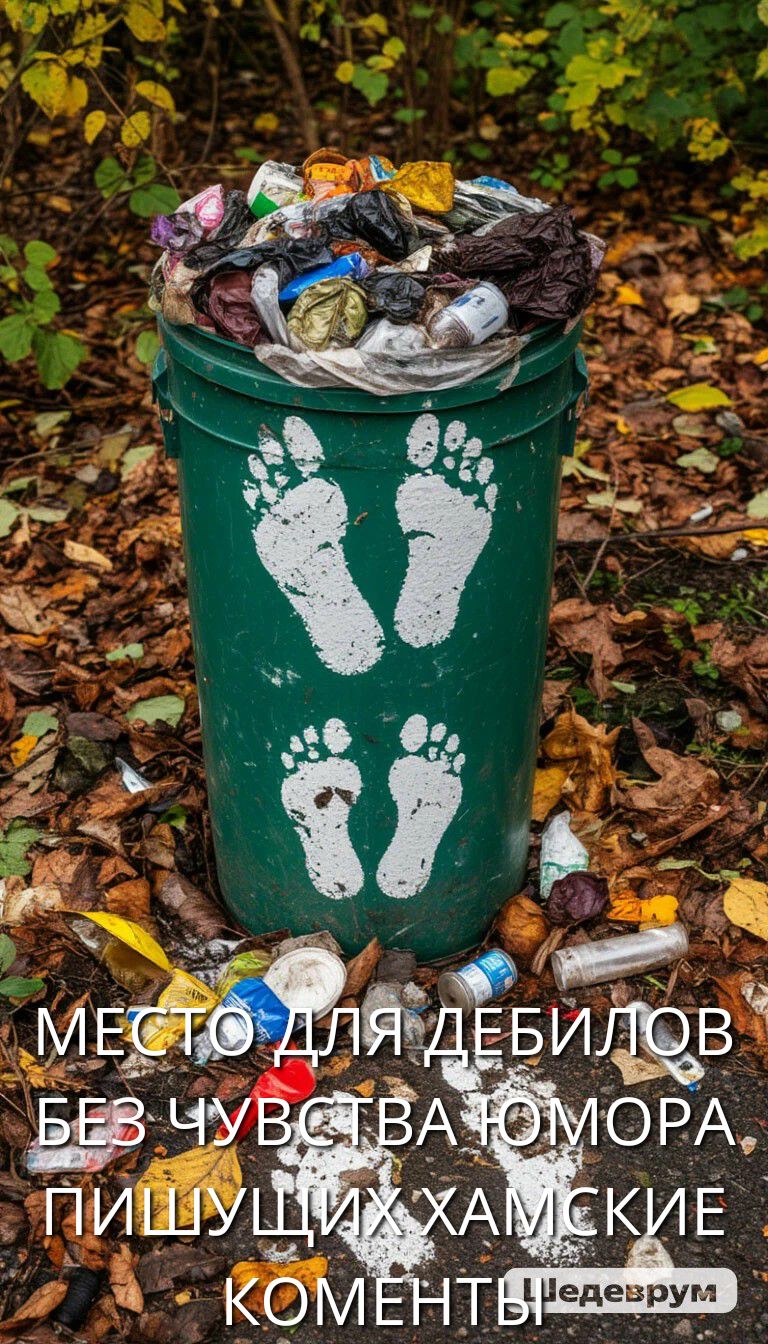 МЕСТО ДЛЯ ДЕБИЛОВ БЕЗ ЧУВСТВА ЮМОРА ПИШУЩИХ ХАМСКИЕ КОММЕНТЫ