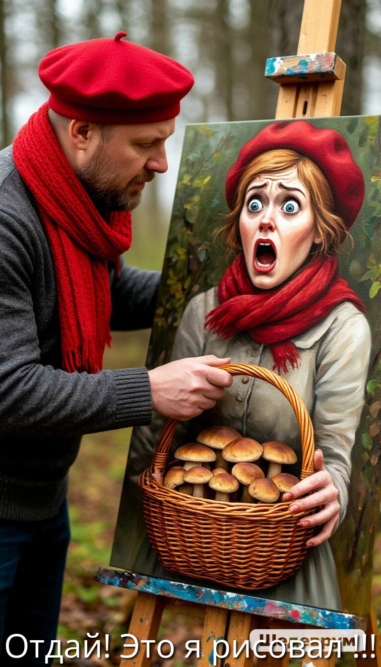 Отдай! Это я рисовал!!