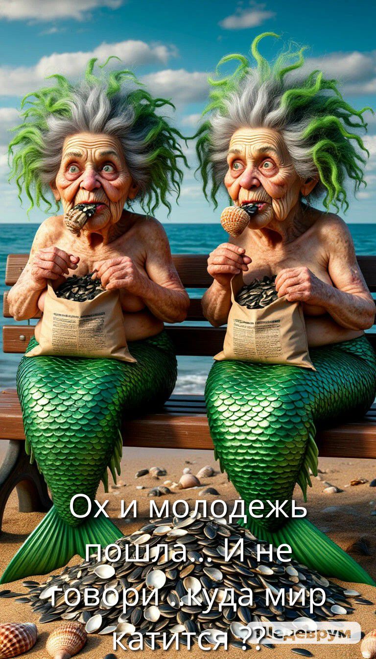 Ох и молодежь пошла.. И не говори, куда мир катится ??