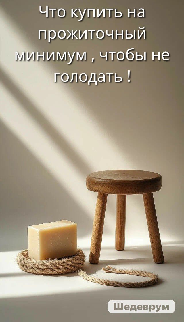 Что купить на прожиточный минимум, чтобы не голодать!