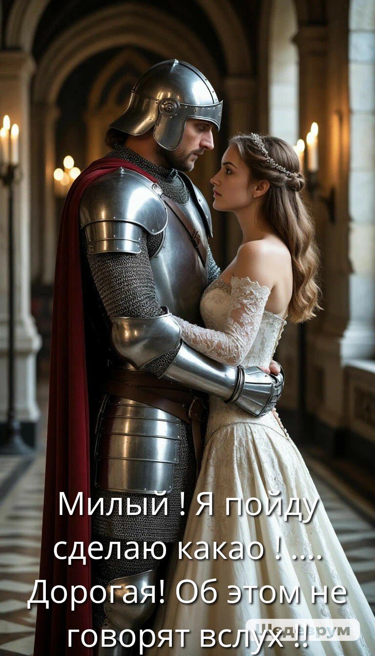 Милый! Я пойду сделаю какую!... Дорогая! Об этом не говорят вслух...