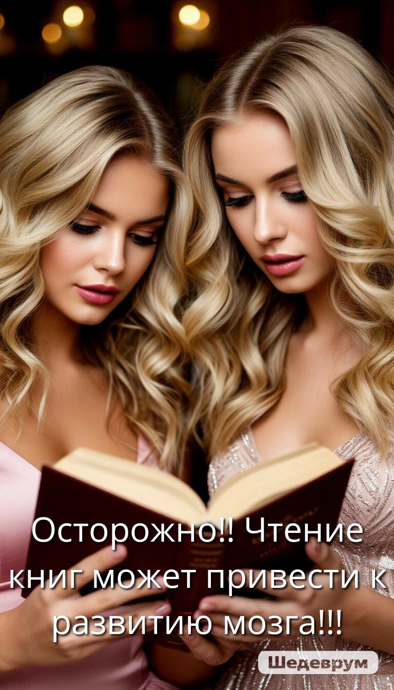 Осторожно!! Чтение книг может привести к развитию мозга!!!