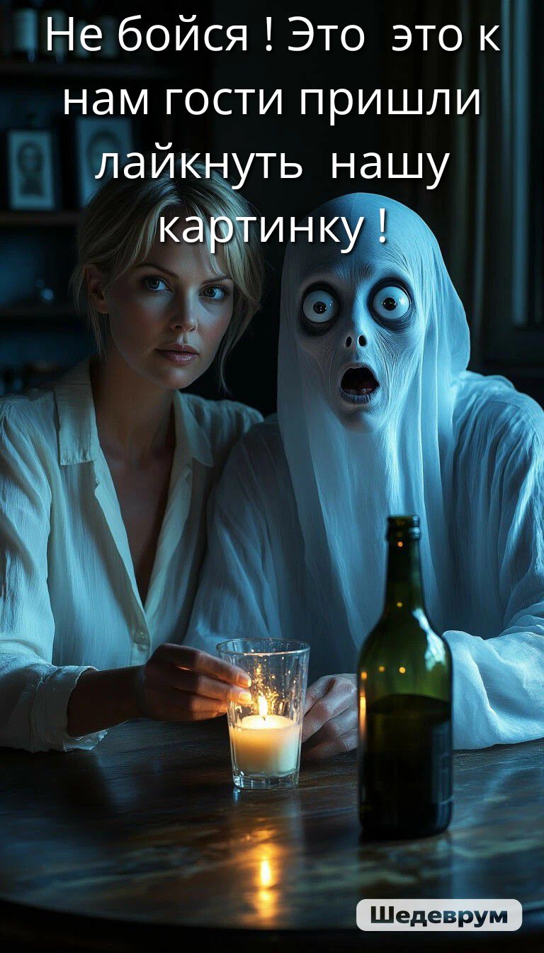 Не бойся ! Это это к нам гости пришли лайкнуть нашу картинку !