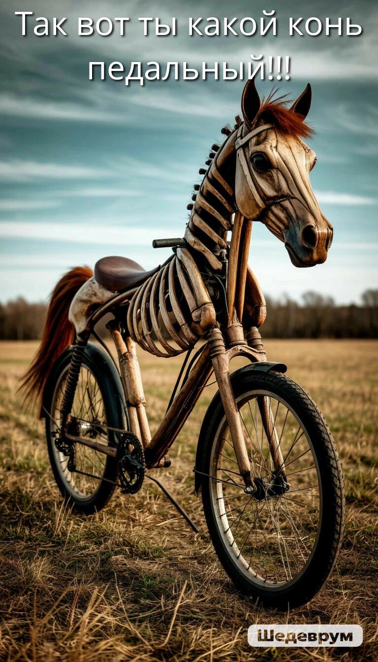 Так вот ты какой конь pedal'nyй!!!
