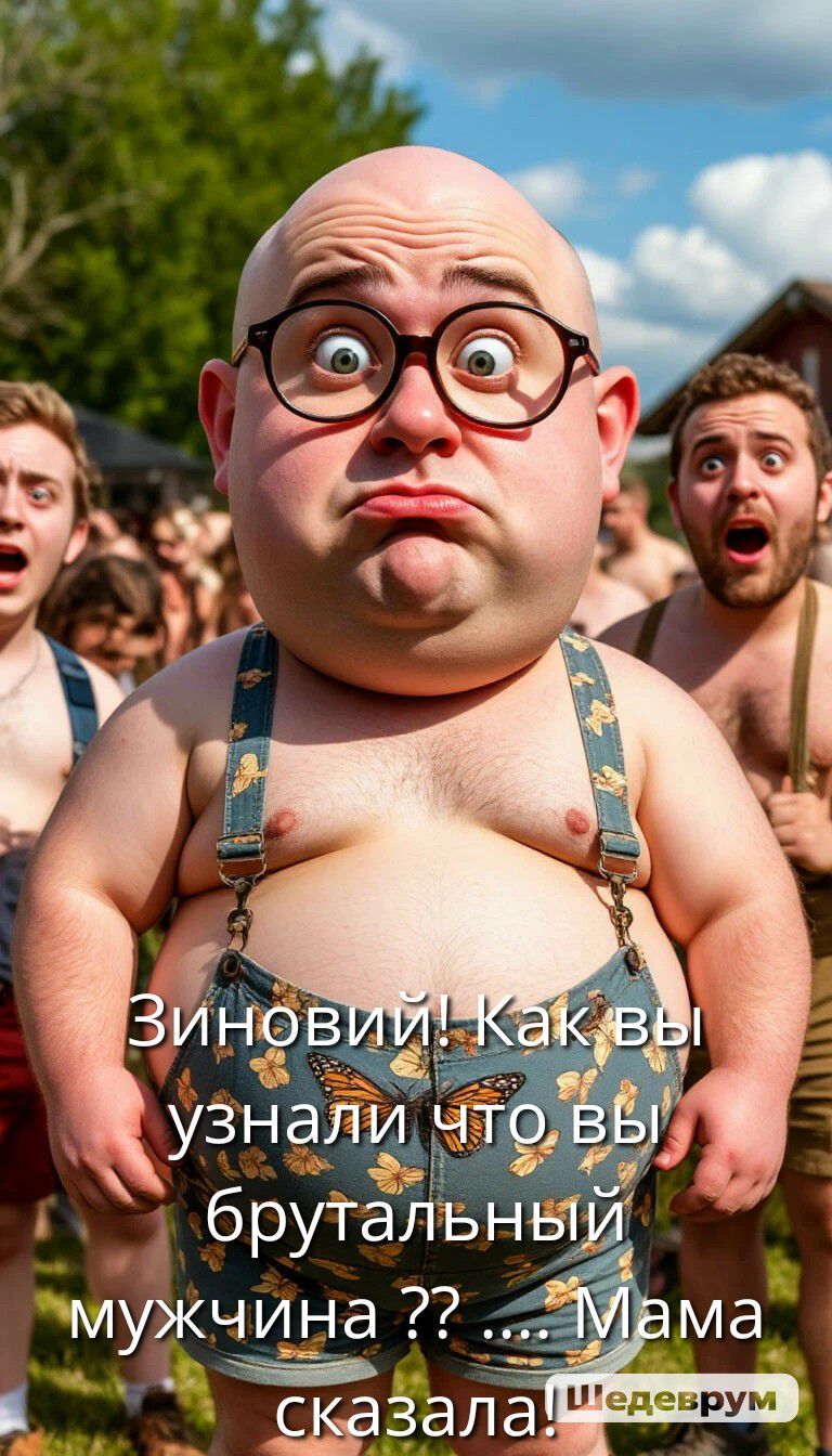 Зиновий! Как вы узнали что вы брутальный мужчина ??.... Мама сказала!