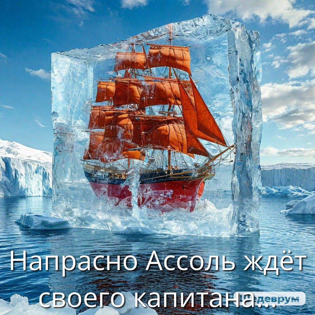 Напрасно Ассоль ждёт своего капитана