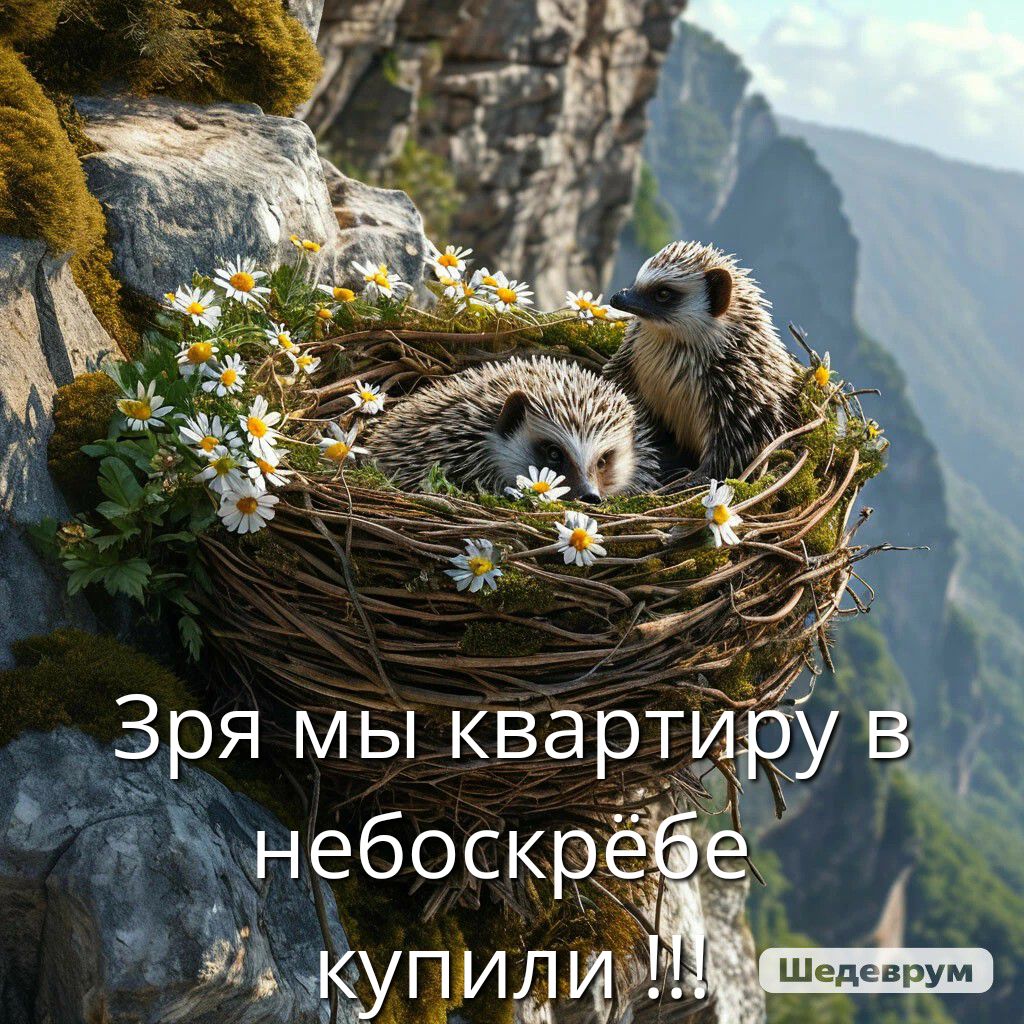 Зря мы квартиру в небоскрёбе купили !!!