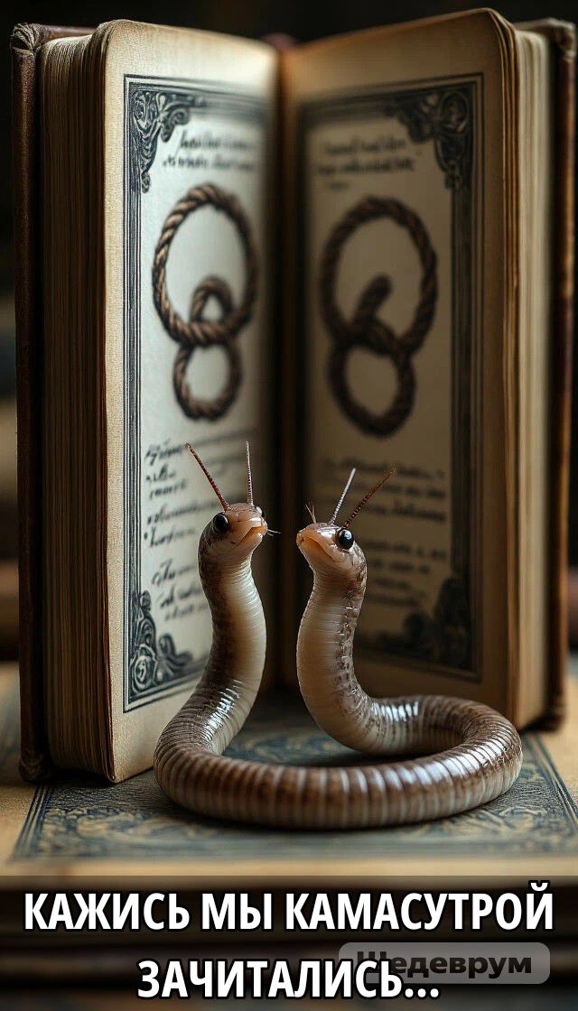 КАЖИСЬ МЫ КАМАСУТРОЙ ЗАЧИТАЛИСЬ...