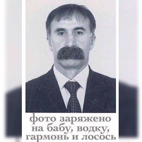 фо заряжено на бабу водку гармонь и лосось