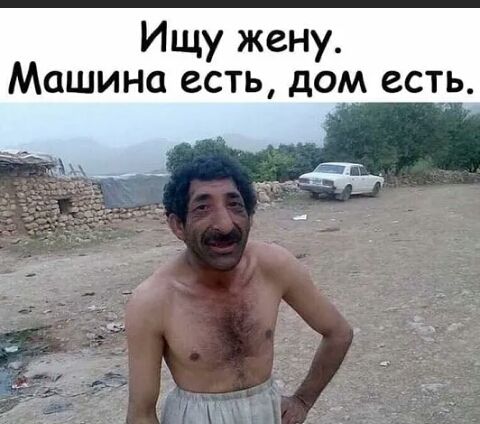 Ищу жену Машина есть дом есть