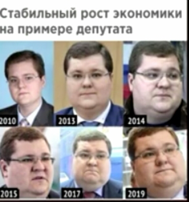 Стабильный рост экономики на примере депутата