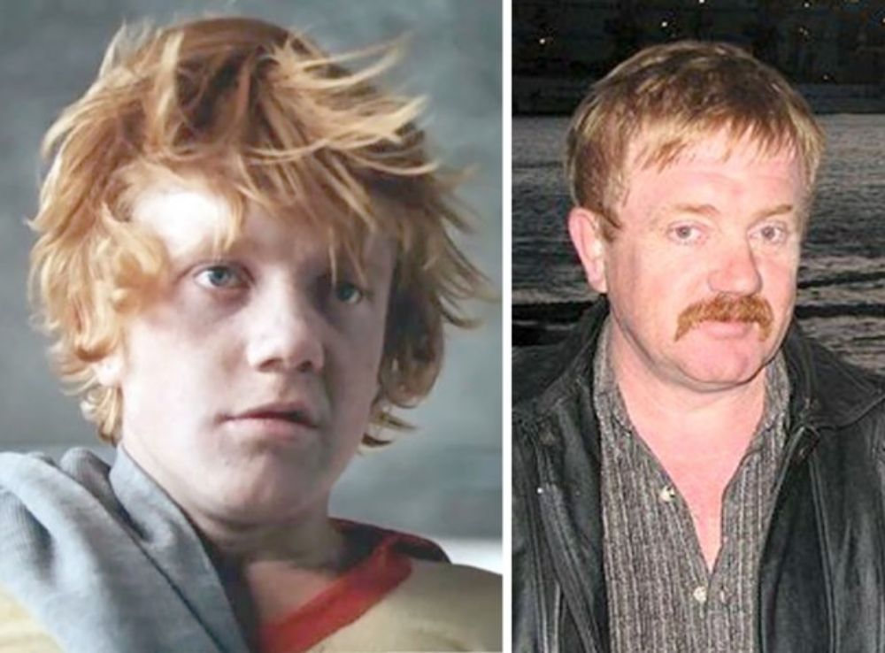 Фото двух людей: слева ребёнок, справа взрослый мужчина.