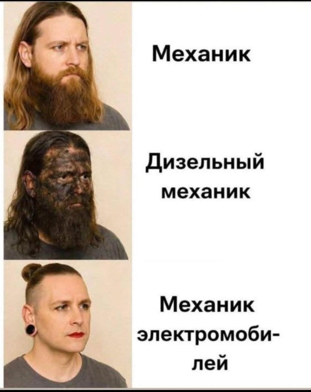 Механик\nДизельный механик\nМеханик электромобилей