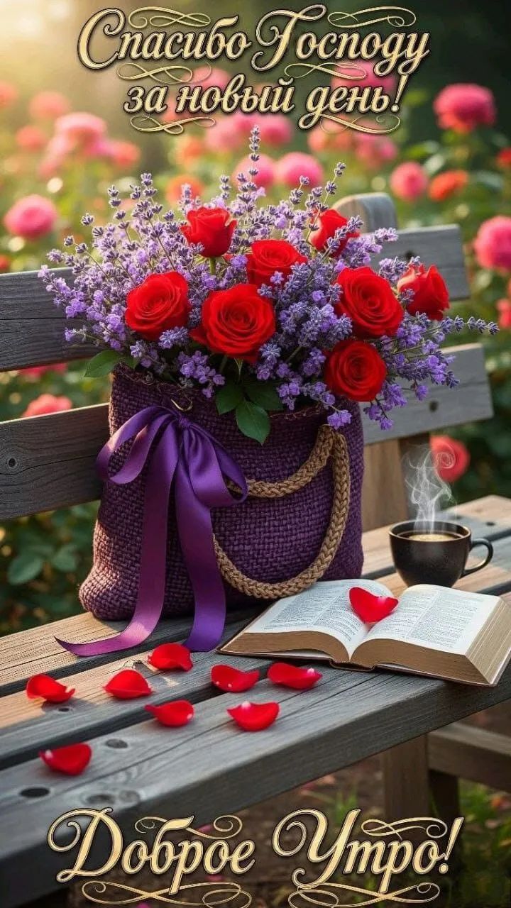 Спасибо Господу за новый день! Доброе Утро!