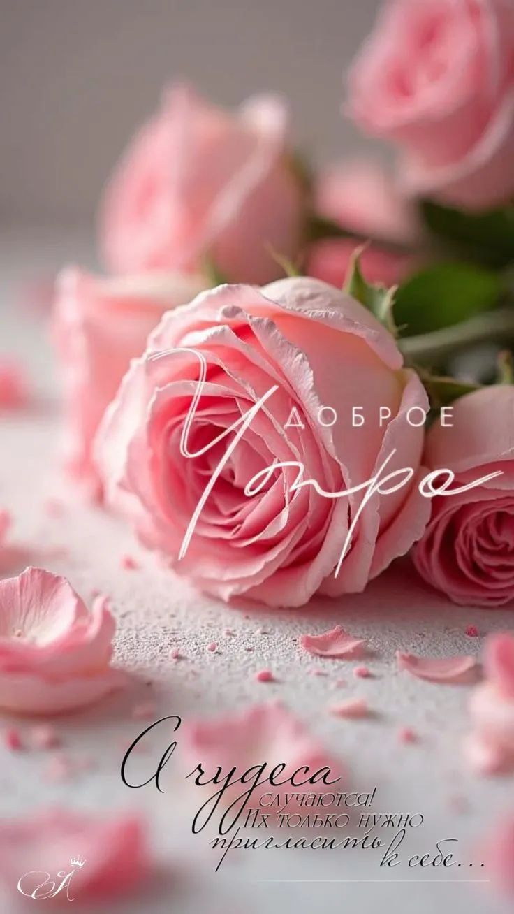 Доброе утро. С улыбками — им только нужно пригласить к себе...