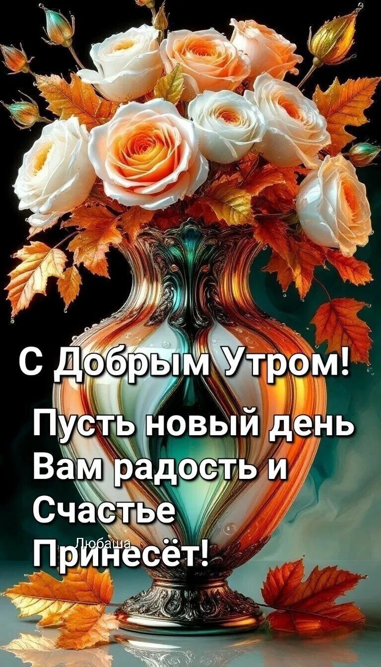 С Добрым Утром! Пусть новый день Вам радость и Счастье Принесёт!
