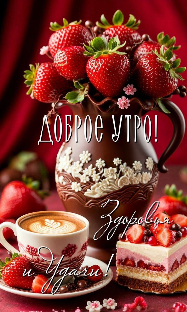 Доброе утро! Здоровья и удачи!