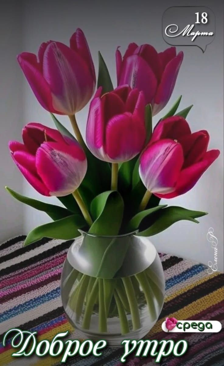 18 Марта Доброе утро среда Елена Р
