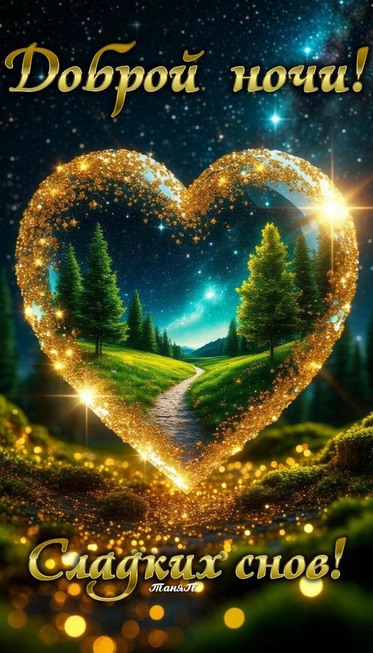 Доброй ночи! Сладких снов!